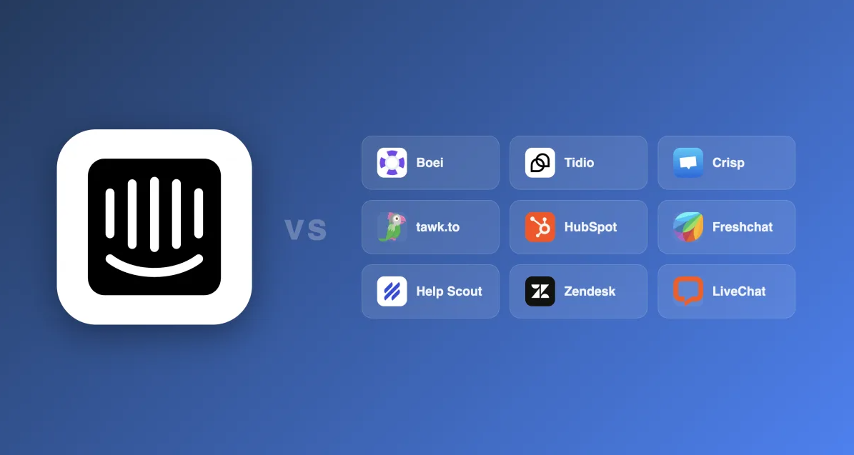 Quelles sont les meilleures alternatives à Intercom